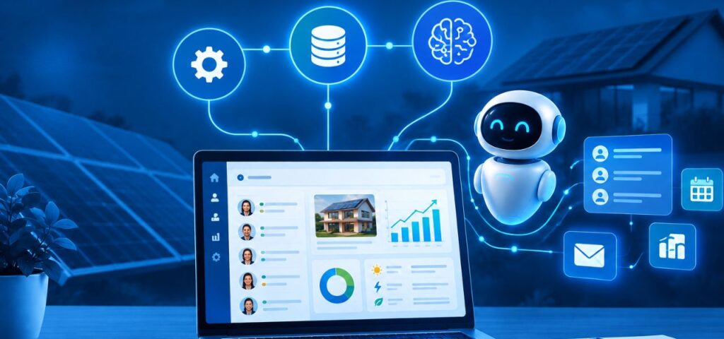The Future of Solar CRM Systems: Automation, Data and AI